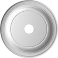 thumbnail image 5 of Ekena Millwork 22"OD x 3 1/2"ID x 1 1/2"P Traditional Thermoformed PVC Ceiling Medallion (Fits Canopies up to 13 1/2"), Universal Metallic Champagne Mist, 5 of 5