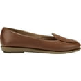 thumbnail image 2 of Women's Aerosoles Brielle Loafer Tan Faux Leather 7 W, 2 of 5