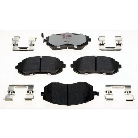 Front Brake Pad Set - Compatible with 2002 - 2012 Subaru Outback 2.5L H4 2003 2004 2005 2006 2007 2008 2009 2010 2011