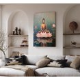 thumbnail image 1 of Cuadro Buda Pintura Moderno Decorativo En Lienzo Canvas Algodón No Sintetico Tipo Oleo, 1 of 4