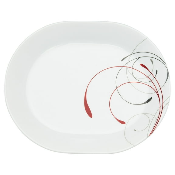 Corelle Splendor 12.25" Glass Serving Platter