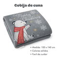thumbnail image 2 of Cobija Cobertor Para Bebe De Tela Cálida, Ligera Suave, 2 of 3