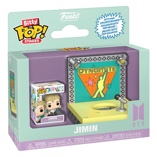 Figura Coleccionable Funko Bitty Stages BTS Dynamite Jimin 2 Piezas