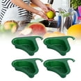 thumbnail image 4 of Cesta de fregadero en forma de cisne cesta de drenaje de fregadero de cocina de plástico multifuncional hueco redondo engrosado para jabón para frutas LHCER Otros, 4 of 8
