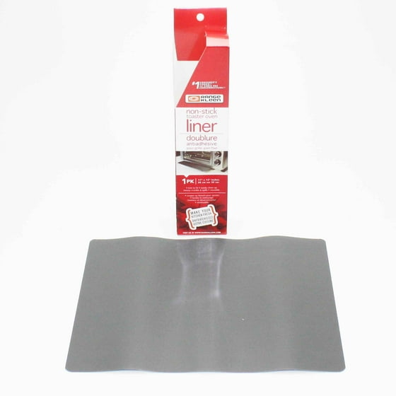 Range Kleen 1Piece NonStick Reusable Toaster Oven Liner, Trimmable