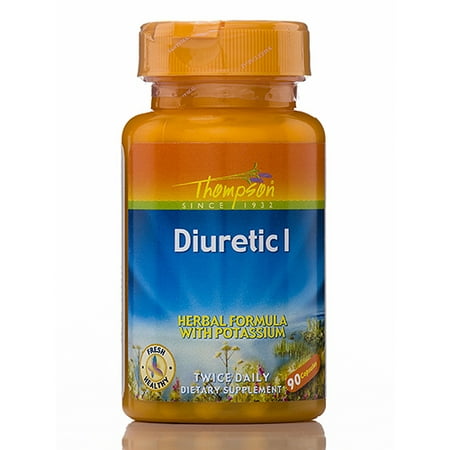 THOMPSON - Diuretic I Herbal Formula with Potassium - 90 Capsules