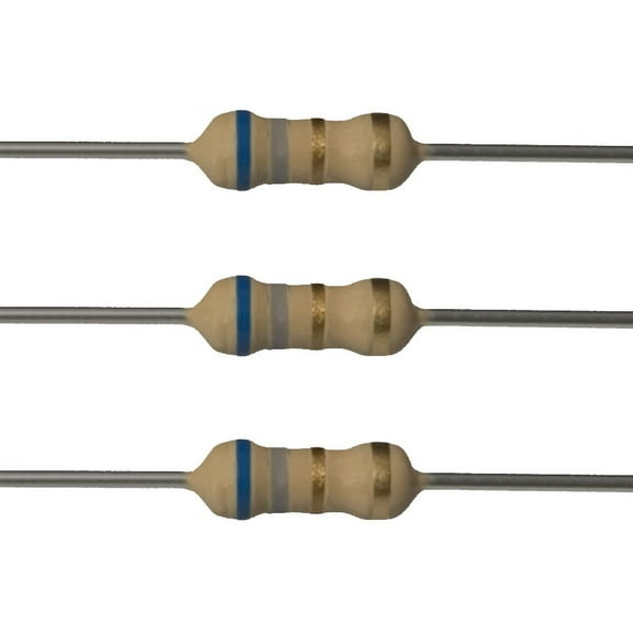 E-Projects 10EP5126R80 6.8 Ohm Resistors, 1/2 W, 5% (Pack of 10)