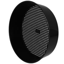 ibasenice Heavy Duty Soil Sifter with Handles Black Plastic Rock and Compost Sifting Screen for Gardens