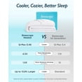 thumbnail image 3 of Colcha refrescante Comforter Breescape, tamaño blanca como la nieve, 3 of 8