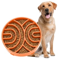 WHIPPY Slow Feeder Dog Bowls Anti-Choking Dog Food Bowl Anti-Slip Maze Pet Bowl for Medium Large Dogs