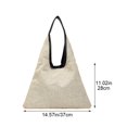 thumbnail image 2 of Jiibva Weave Shoulder Bag for Women Crossbody Bag Straw Shoulder Bag Bucket Handbags for Beach Holiday Shoulder Bags, 2 of 7