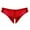 Underwear/panties for women plus size-Red, variant on Underwear for Women Plus Size under $10 Ladies' Solid Color PVC Patent Leather Sexy Open Style Underwear Black M