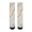 White Marble Pattern-1, variant on White Marble Pattern Women's Crew Socks, Mid-calf Polyester Casual Dress Socks with Reinforced Heel & Toe, Soft Stretchy Gifts Ideas for Holiday Birthday Gifts