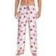 thumbnail image 1 of Fotbe Red Lips 1 Pantalones de Pijama para Hombre, Pantalones de Dormir, Pantalones de Casa con Cintura Ajustable y Bolsillos-Large, 1 of 6