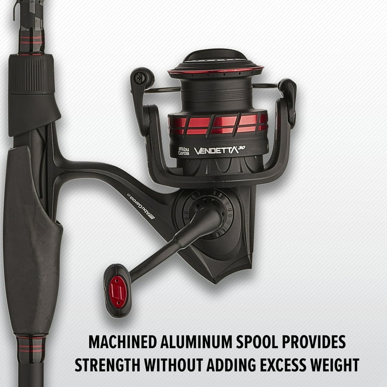 Free Shipping! Abu Garcia Vendetta 30SP 701M Spinning Combo - Walmart.com