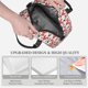 thumbnail image 3 of Disketp Roosters Lonchera Térmica para Mujer y Hombre, Bolsa de Almuerzo Reutilizable e Impermeable para Trabajo, Viajes y Picnic, 3 of 7
