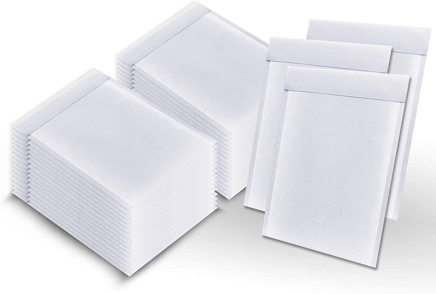 500 Pack 4" x 7" #000 Kraft Bubble Mailers Self Seal Padded Shipping Envelopes 