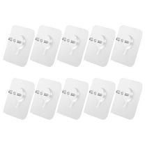 LACKUST Wall Hooks Clearance,Free Punching Screw Stickers Hook Photo Frame Strong Hook Fixer Wall Nails Wall Hanging Paintings No Mark Stickers,Clear