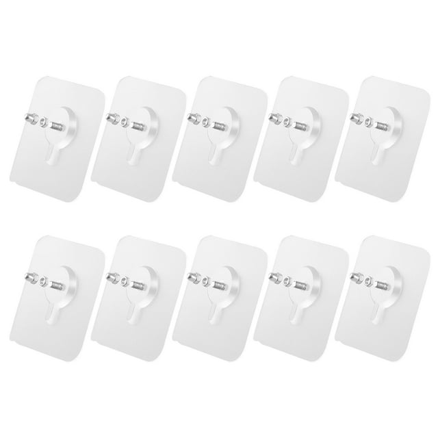 PVCS Free Punching Screw Stickers Hook Photo Frame Strong Sticky Hook Fixer Wall Nails Wall Hanging Paintings No Mark Stickers