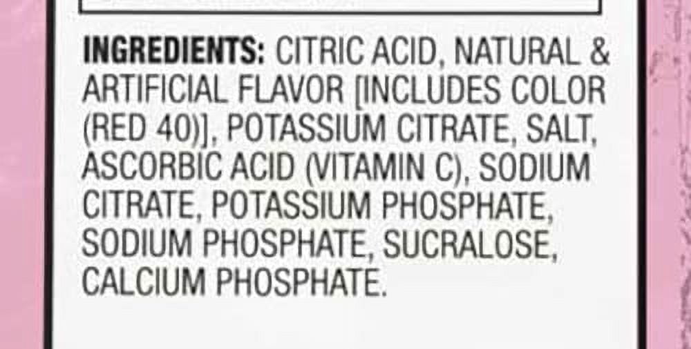 Qwik Stik Sugar Free Drink Mix Powder 0.11 oz., Strawberry Lemonade, PK50