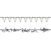 Beistle 53807 12 ft. Shark Streamer Set with Ribbon - 14 Piece