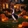 thumbnail image 6 of Halloween Porch Goose Outfit Witch Geese Costume 23 Inch for Yard Lawn Outdoor Garden Patio, 6 of 6