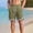 (Casual 22)Army Green, variant on Mens Summer Shorts Fashion Breeches Casual Ptachwork Pocket Bandage Elastic Waist Breathable Short Pants