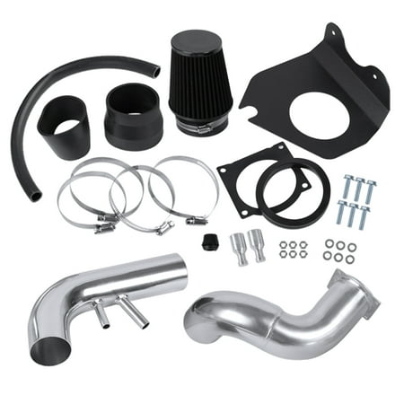 1998 Mustang Parts Spec-D Tuning For 1996-2004 Ford Mustang GT 4.6L V8 Cold Air Intake System Piping+Black Filter 1997 1998 1999 2000 2001 2002 2003 ()