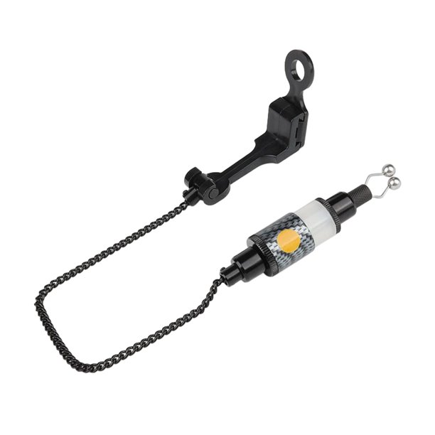 Alarmas , Alarmas de de Cadena, Alarmas de , Cadena Brillante Electrónica, Alarmas de , AMARILLO Soledad Indicador de mordedura de pesca