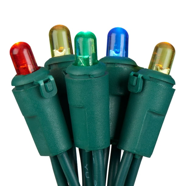 Holiday Time 52 ft, 240 Count Multicolor LED Mini String Christmas