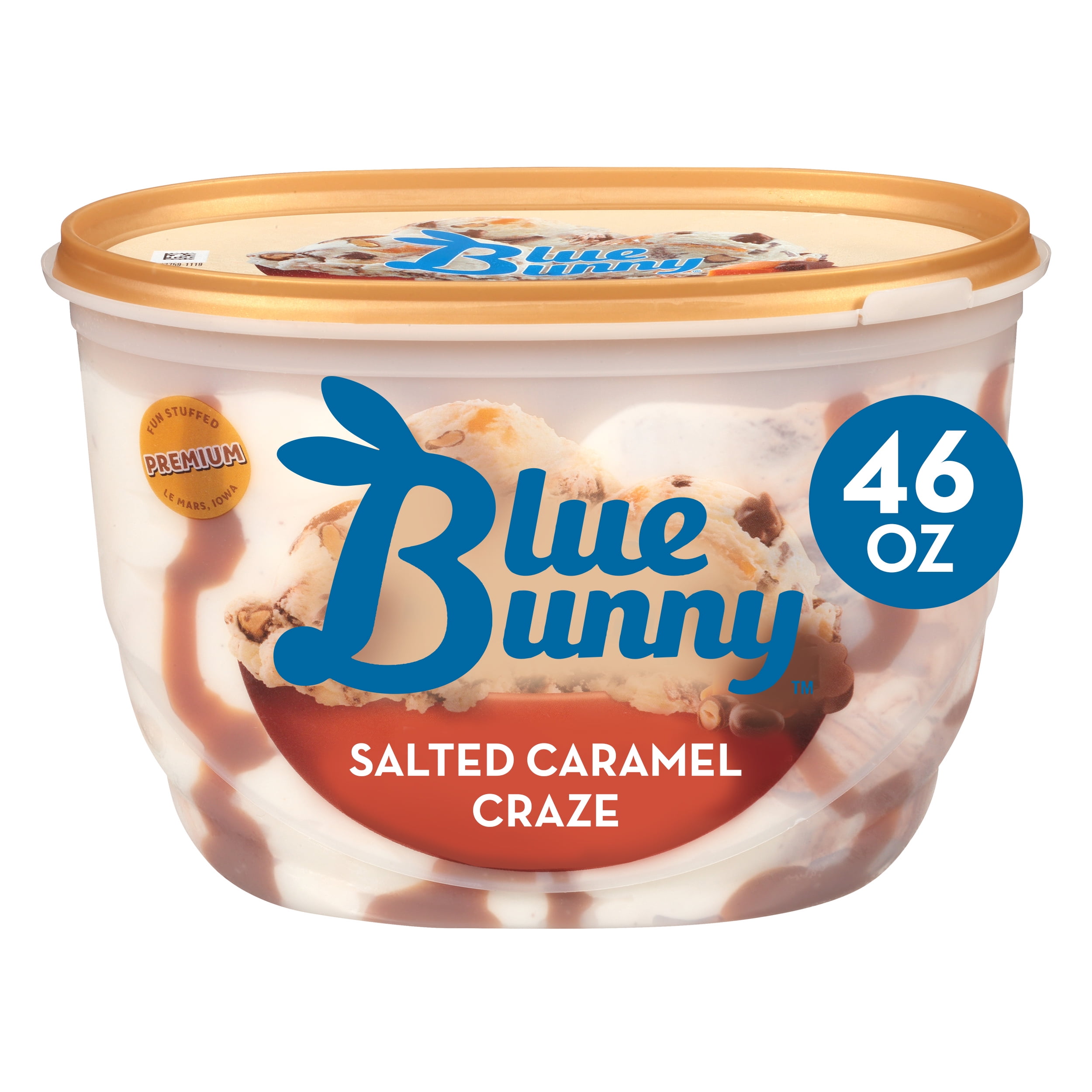 Blue Bunny Salted Caramel Craze Frozen Dessert, 46 fl oz