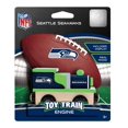 thumbnail image 2 of Masterpieces Locomotora de Tren de Madera - NFL Seattle Seahawks - Juguete con Licencia Oficial para niños pequeños y niños, 2 of 5