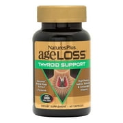 Nature's Plus AgeLoss Thyroid Support 60 Capsule