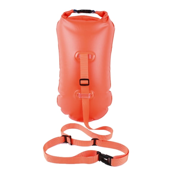 ZPAQI Inflatable Swim Buoy, Outdoor Swimming Buoy Pull Safety Tow Float, Waterproof