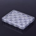 thumbnail image 1 of 12pcs 5g Contenedor de cuentas transparentes, Envases cosméticos de plástico transparente vacíos Conjunto de contenedores de almacenamiento para maquillaje, crema, loción, Exfoliantes de azúcar LingWen 8390605793530, 1 of 1