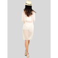 thumbnail image 4 of VESTIDO SALIDA DE PLAYA DE MUJER CON MANGA Y AMARRE, 4 of 5