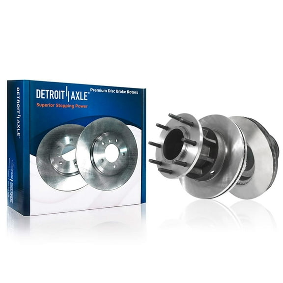 Detroit Axle - 14.29" inch Front Disc Brake Rotors for 2013-2025 Ford F-350 Super Duty