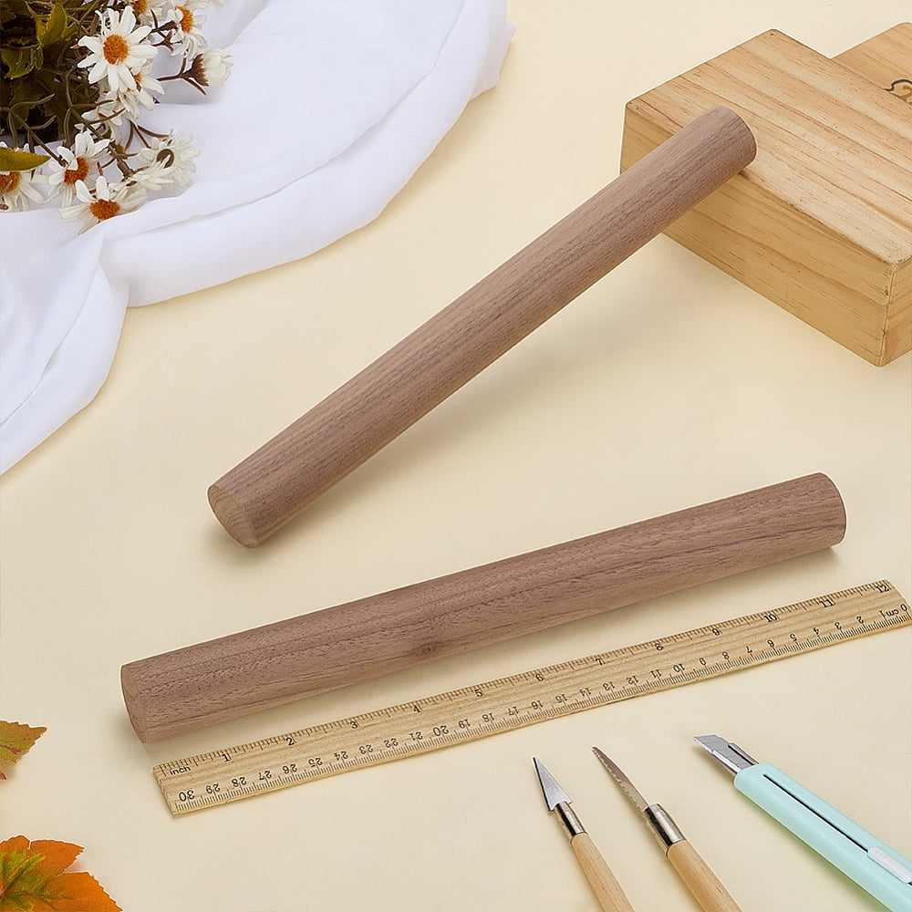 Black Walnut Wood Sticks Craft Sticks Tan 300x30.5mm