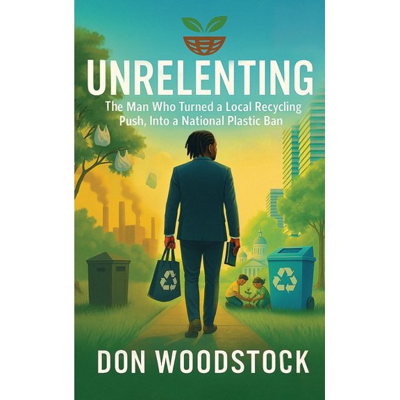 Unrelenting: The Man Who Turned a Local Recycling Push, Into a National Plastic Ban, (Hardcover)