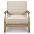 thumbnail image 5 of Signature Design by Ashley Contemporary Clare View Lounge Chair with Cushion, Beige, 5 of 7