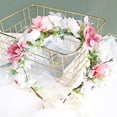 thumbnail image 4 of Handmade Adjustable Flower Crown Floral Headband Hair Wreath Headpiece Photo Props, 4 of 8