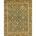 thumbnail image 1 of Ahgly Company Indoor Rectangle Abstract Yellow Abstract Area Rugs, 6' x 9', 1 of 6