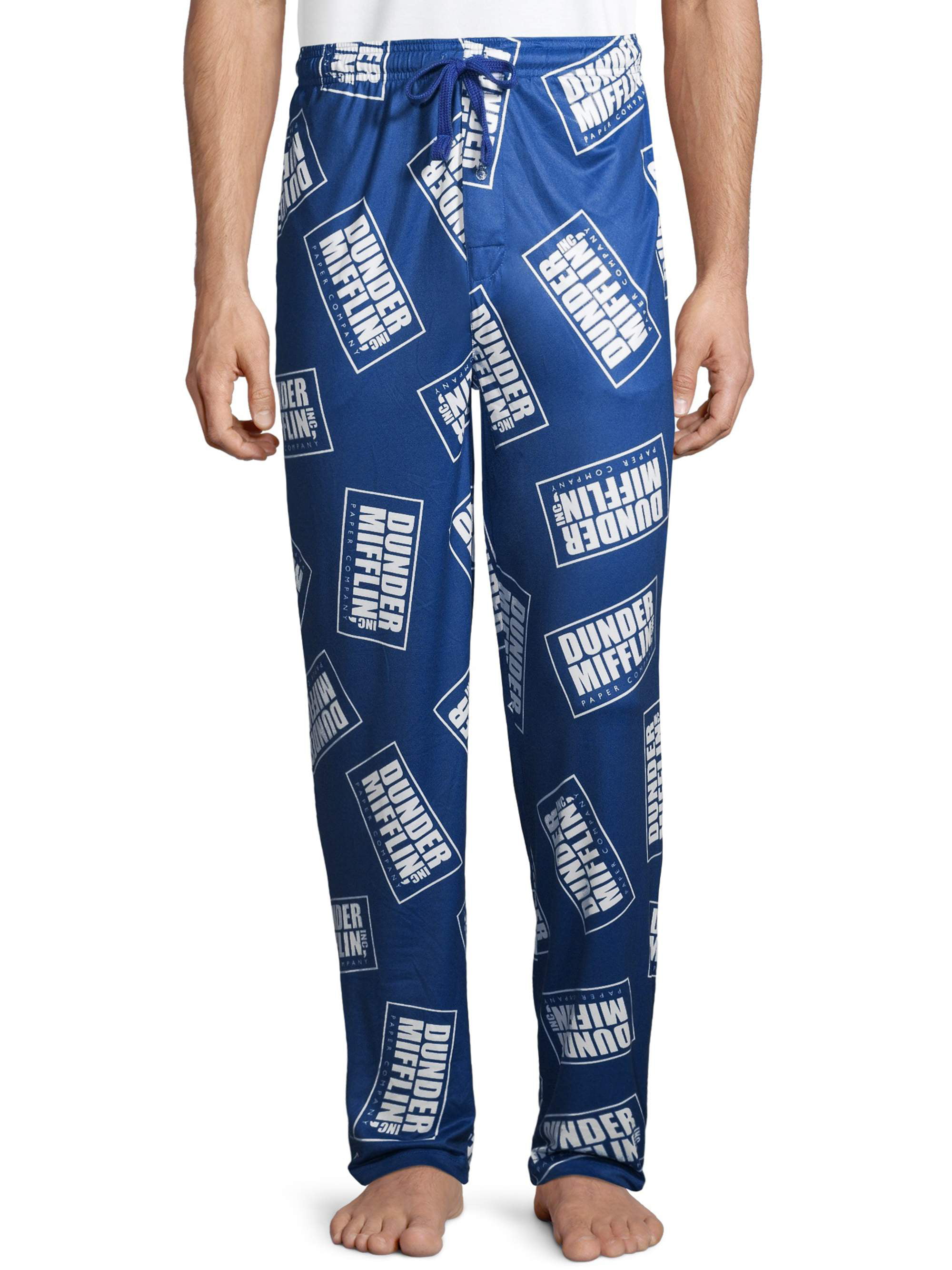 The Office - The Office Men's Dunder Mifflin Allover Print Pajama Pant ...
