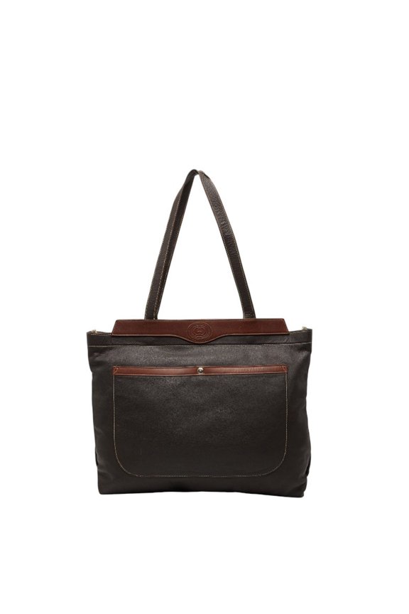 Pre-Owned Gucci Interlocking G Tote Bag Shoulder Brown Leather Women's GUCCI