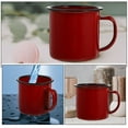 thumbnail image 6 of Monyance Enamel Drinking Mugs Cups Enamel Camping Mugs Set of 4 Vintage Cups for Travel and Outdoor Activities(3.15X2.36X2.36Inches), 6 of 10