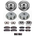 thumbnail image 2 of PowerStop Front and Rear Stock Replacement Brake Pad and Rotor Kit with Calipers Fits: LEXUS Select Models KCOE5828, 2 of 7