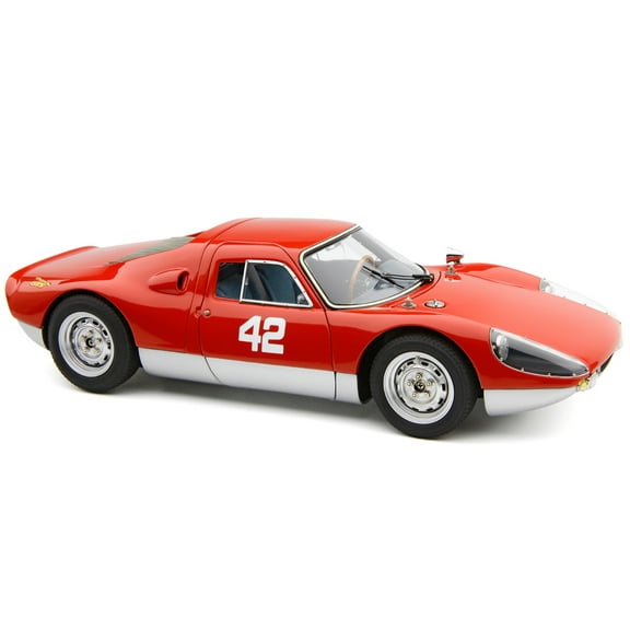Porsche 904 Carrera GTS #42 Red "Pebble Beach Auction 2017" Limited Edition to 1000 pieces 1/18 Die Cast Model Car by CMC