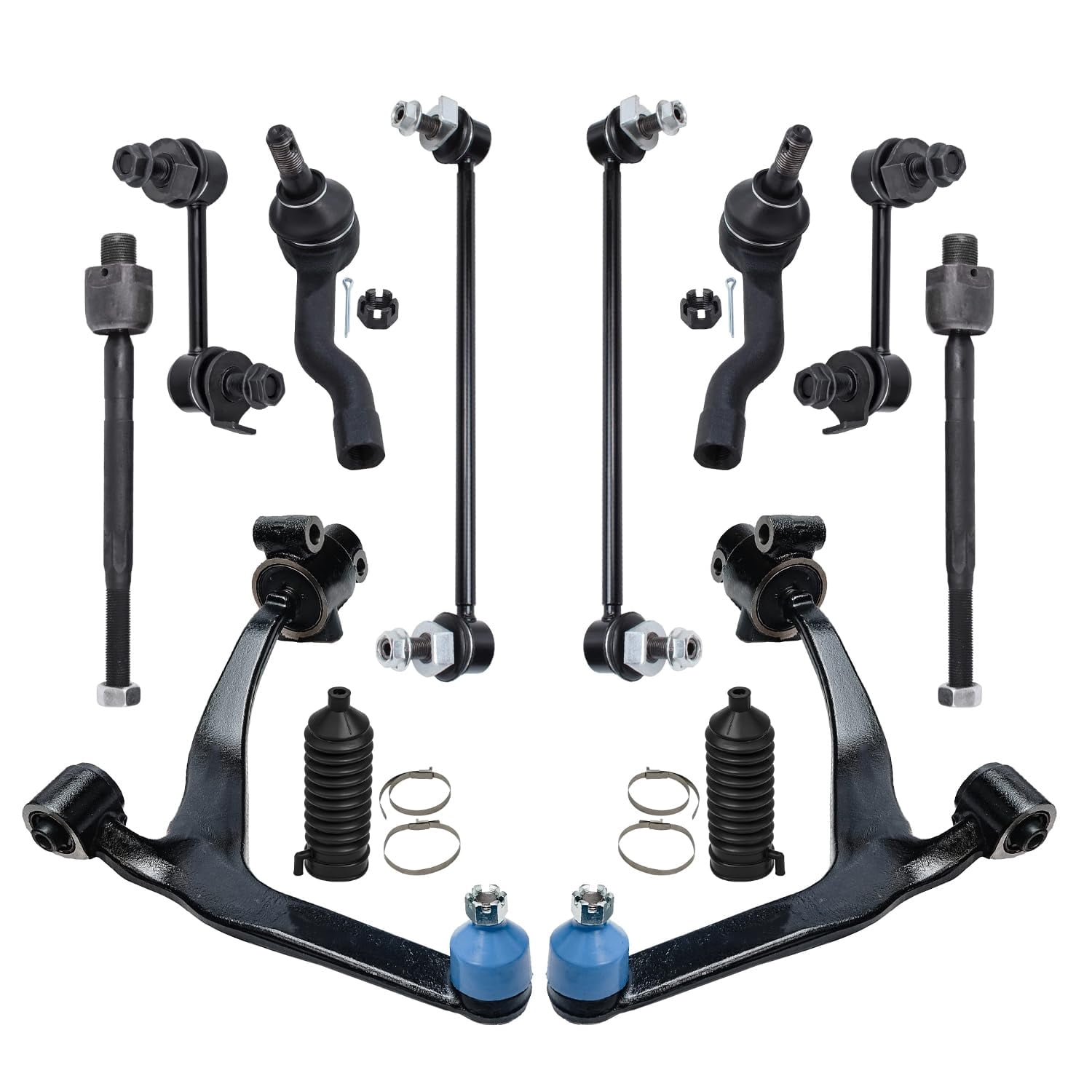 Front Outer Tie Rod End Set - Fits 2003-2008 INFINITI FX35 & FX45 (Pair, Driver & Passenger Side) - View #4
