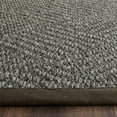 thumbnail image 3 of SAFAVIEH Natural Fiber Jovka Braided Sisal Area Rug, Grey/Dark Grey, 8' x 10', 3 of 5
