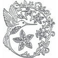 thumbnail image 2 of Hummingbird Cutting Dies,Bird Die Cuts,DIY Scrapbooking Artist Letmefun Metal Cutting Dies Stencils Flower Wreath Dies Scrapbooking Card Making Album Embossing Crafts Die Cut, 2 of 7
